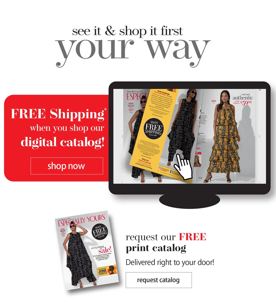 See It First & Shop It First (BUTTON: Request a FREE Catalog)